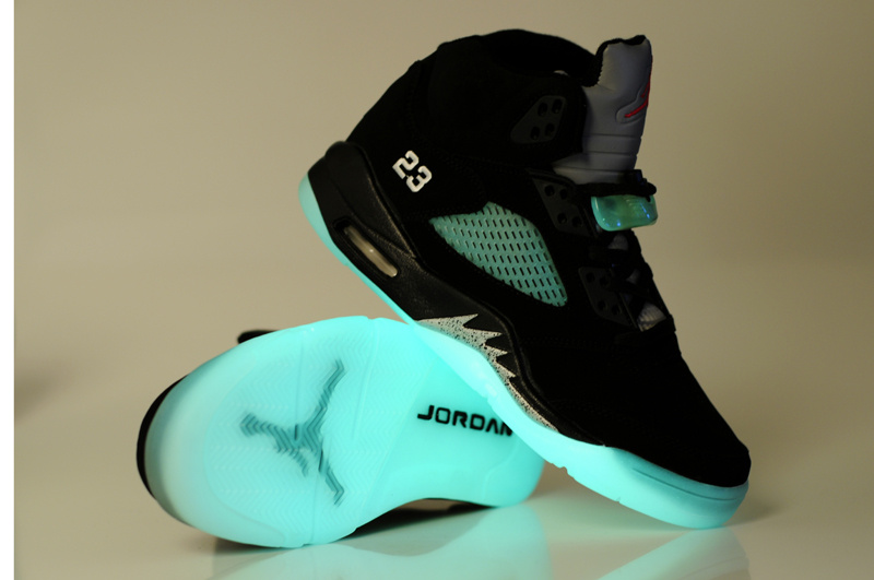 Midnight Air Jordan 5 Black Silver - Click Image to Close