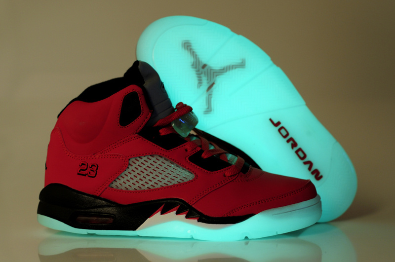 Midnight Air Jordan 5 Red Gauze