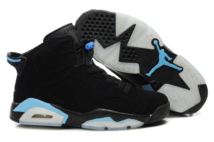 Jordan 6 Retro Black White Blue - Click Image to Close