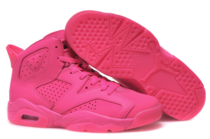 Air Jordan 6 2015 Cool Pink Basketball Shoes - Click Image to Close