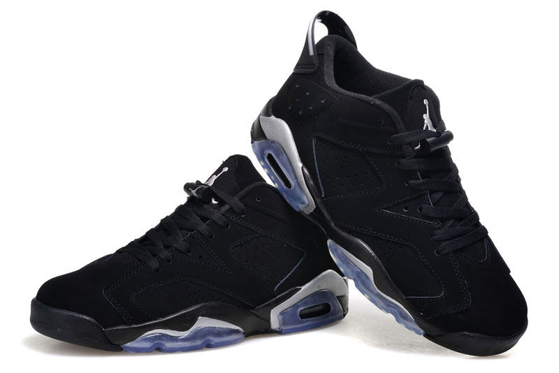 Air Jordan 6 Low Black Shoes