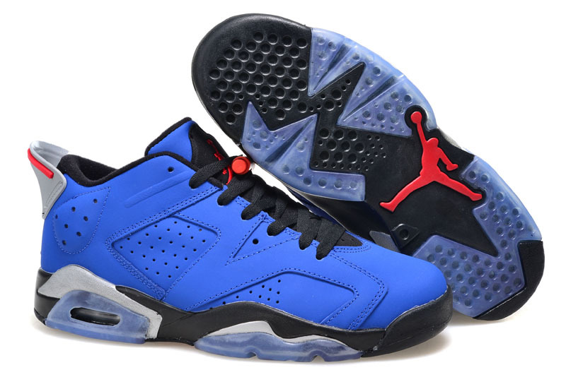 Air Jordan 6 Low Blue Shoes