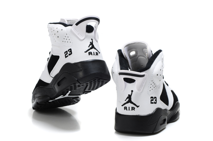 Air Jordan 6 White Black - Click Image to Close