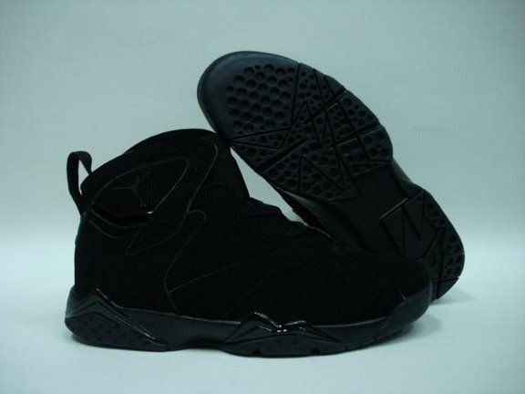 Air Jordan 7 All Black Shoes