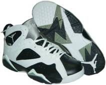 Air Jordan 7 White Black Shoes - Click Image to Close