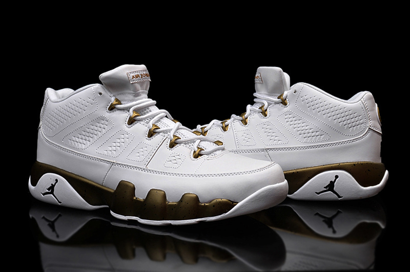 Air Jordan 9 Low 30th White Copper Shoes