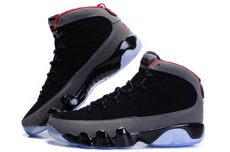 Jordan 9 Retro Transparent Sole Black Brown