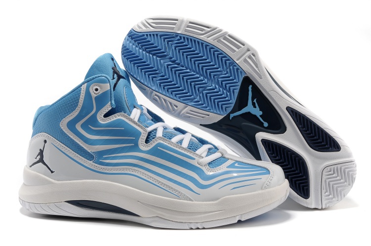 Air Jordan Aero Mania Grey Blue Shoes - Click Image to Close