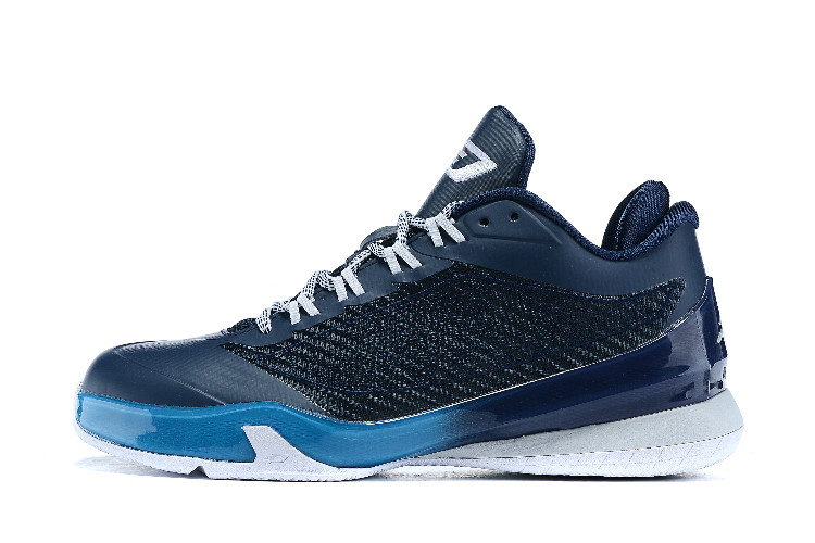 Air Jordan CP3 8 Black Blue Shoes - Click Image to Close