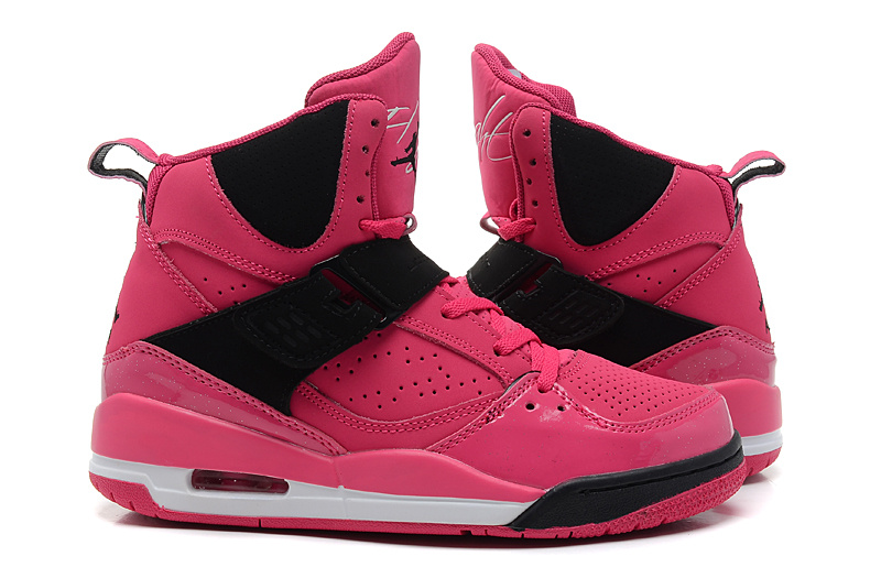 New Arrival Jordan Flight 45 Pink Black Shoes547769 601