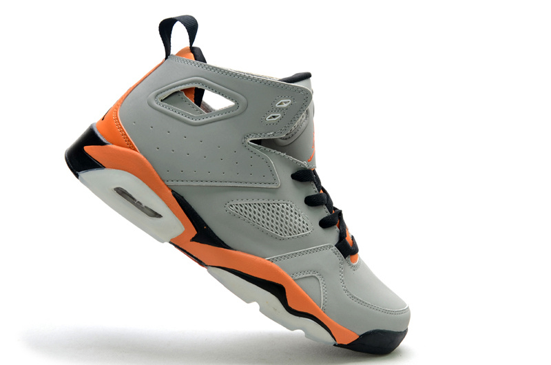 2013 Air Jordan Fltclb 911 Black Grey Orange Shoes