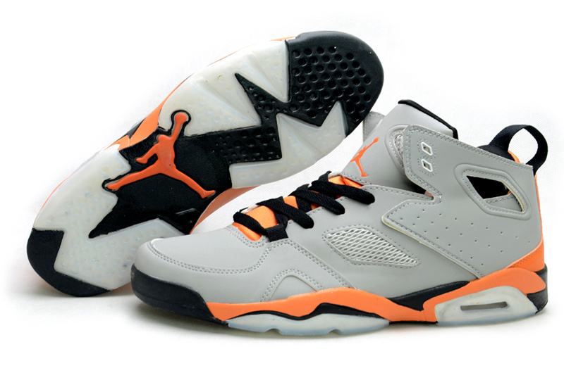 2013 Air Jordan Fltclb 911 Black Grey Orange Shoes - Click Image to Close