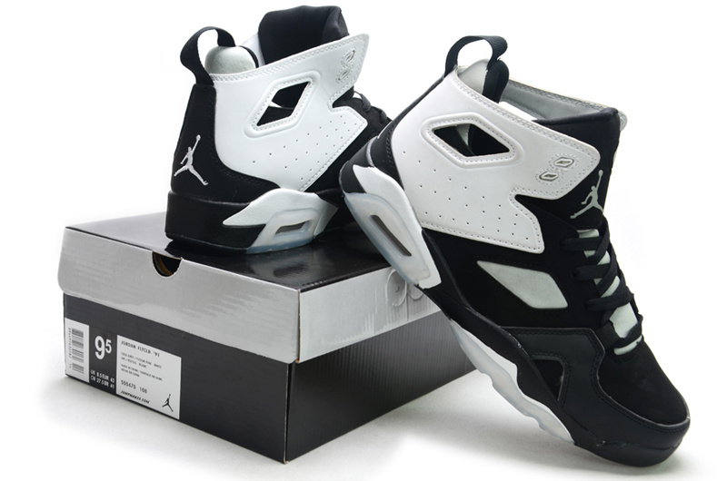 2013 Air Jordan Fltclb 911 White Black Shoes - Click Image to Close