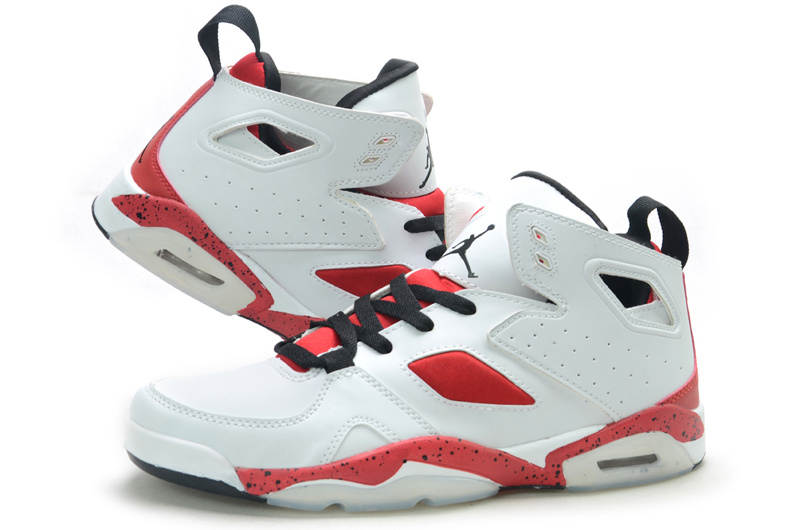 2013 Air Jordan Fltclb 911 White Red Shoes - Click Image to Close