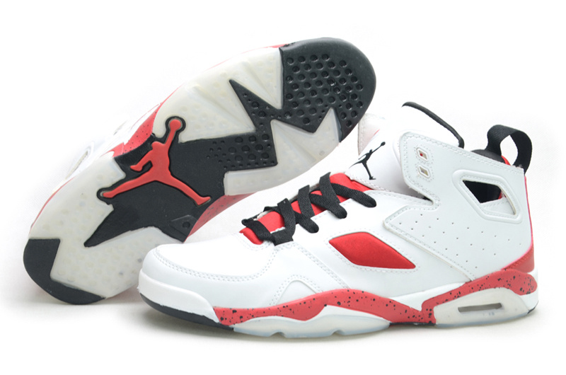 2013 Air Jordan Fltclb 911 White Red Shoes - Click Image to Close