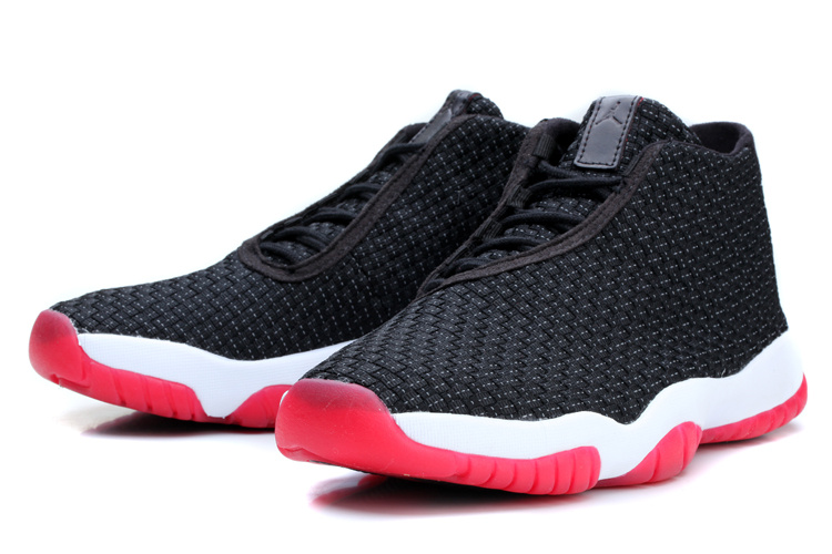 Air Jordan Future Black White Red Shoes