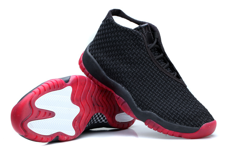 Air Jordan Future Glow Black Red For Women - Click Image to Close