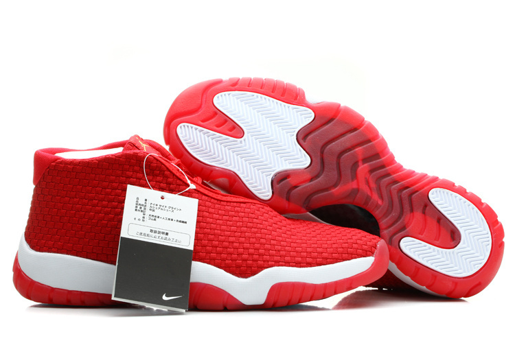 Air Jordan Future Glow Red White For Women