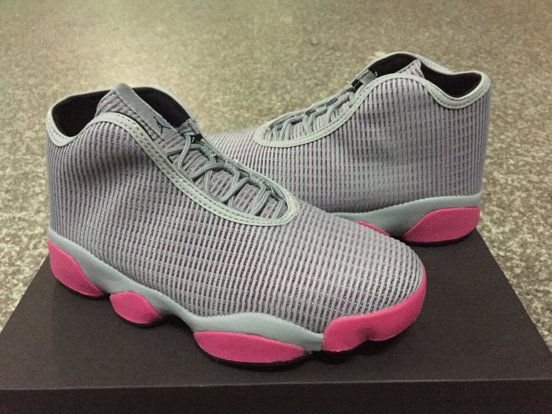 Air Jordan Horizon GS OF AJ13 Grey Pink Shoes