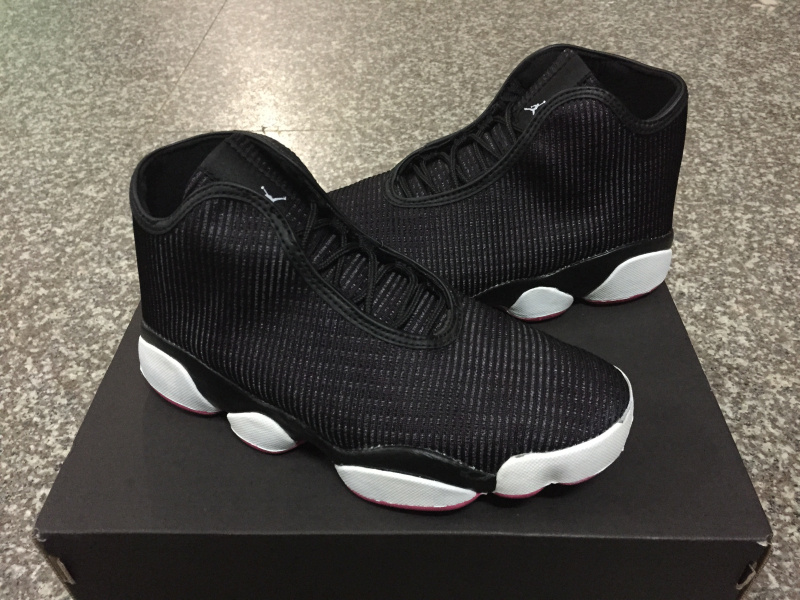 Air Jordan Horizon GS OF AJ13 White Black Shoes - Click Image to Close