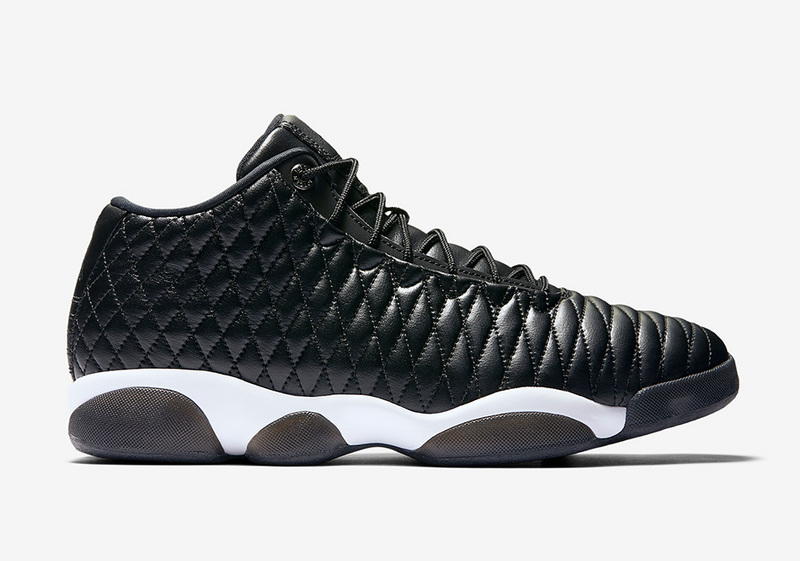 Air Jordan Horizon Low Quilted Black Shoes of AJ13 - Click Image to Close