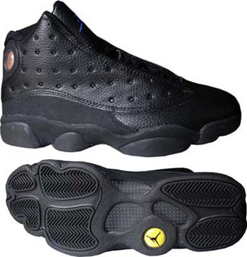 Jordan 13 Retro All Black Shoes