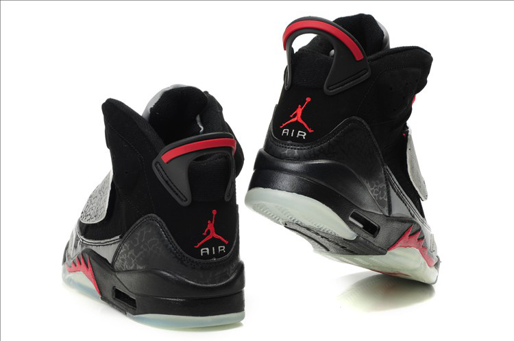 Real Air Jordan Son Of Mars Black Grey Red - Click Image to Close