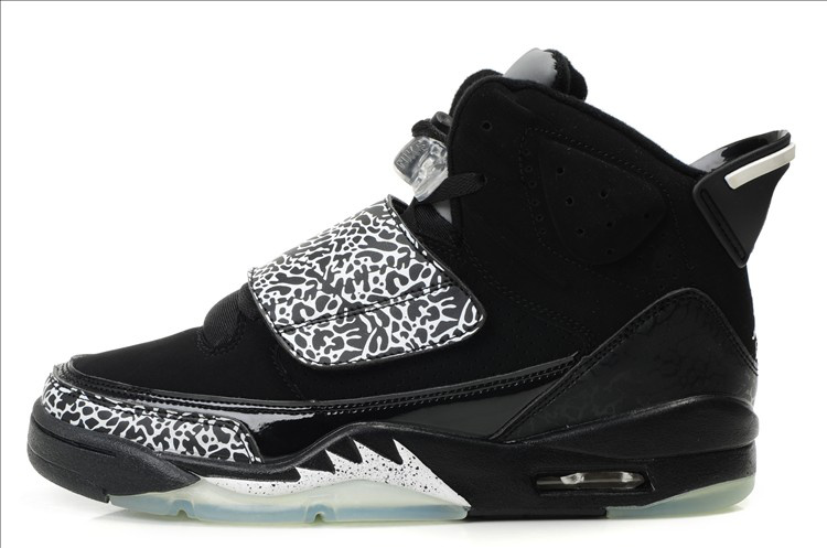 Real Air Jordan Son Of Mars Black Silver - Click Image to Close