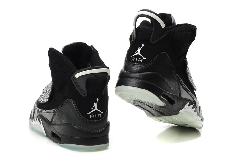 Real Air Jordan Son Of Mars Black Silver - Click Image to Close