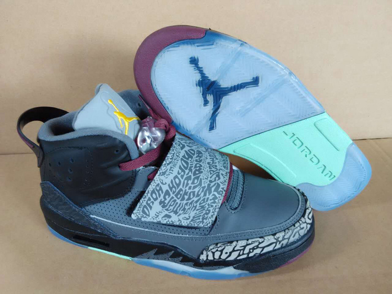 jordan son of mars grey blue yellow