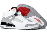 Air Jordan Spizike White Cement Black Shoes