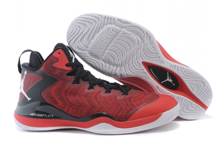 Air Jordan Super Fly 3 Griffin Black Red Shoes
