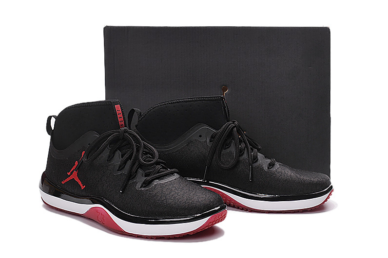Air Jordan Training Shoes 1 Low Black Red