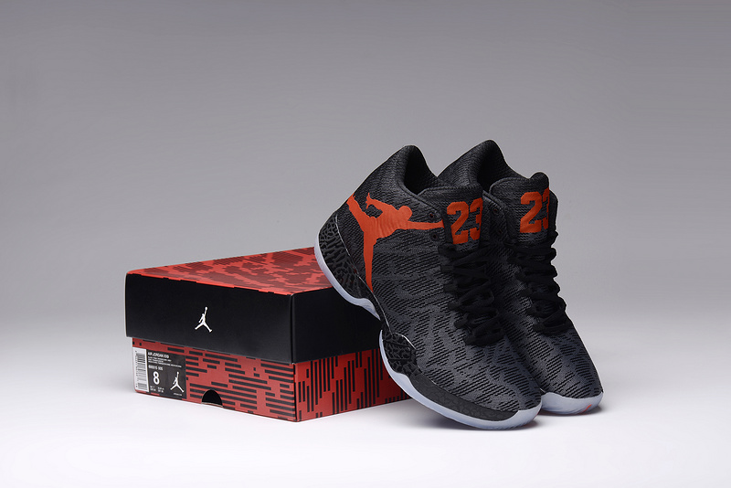 New Women Air Jordan- 29 Black Orange Shoes