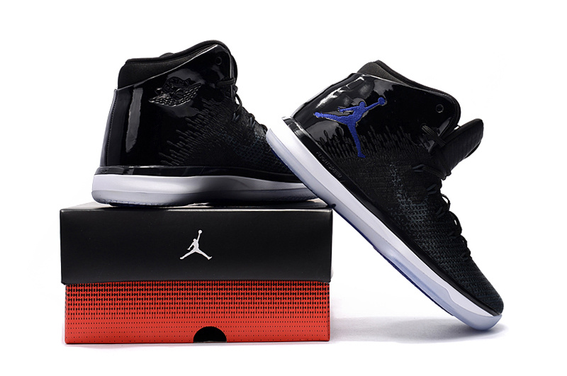 Air Jordan XXXI Slam Dunk Black Royal Blue Shoes