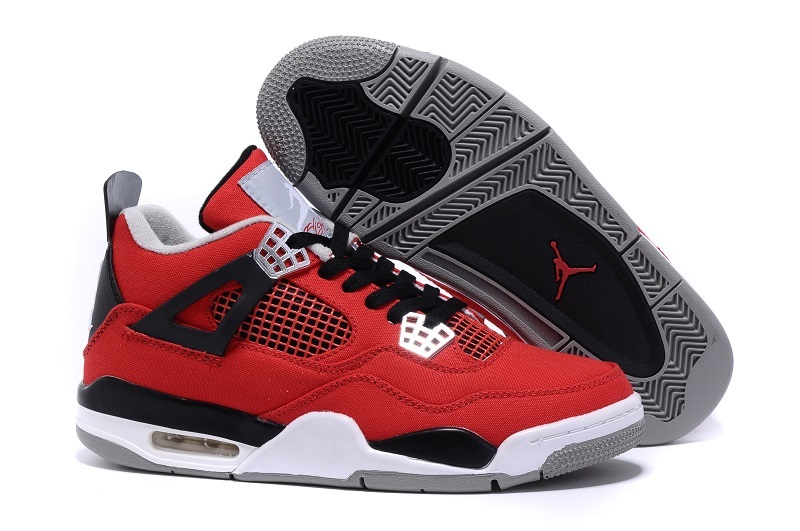 Eminem x Carhartt x Air Jordan 4 Red Black White Shoes