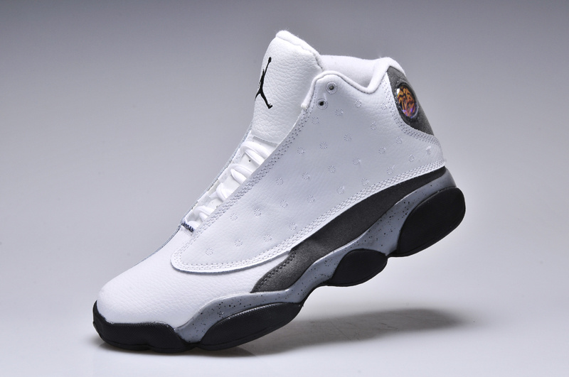 New Arrival Jordan 13 Oreo Edition White Black Shoes - Click Image to Close