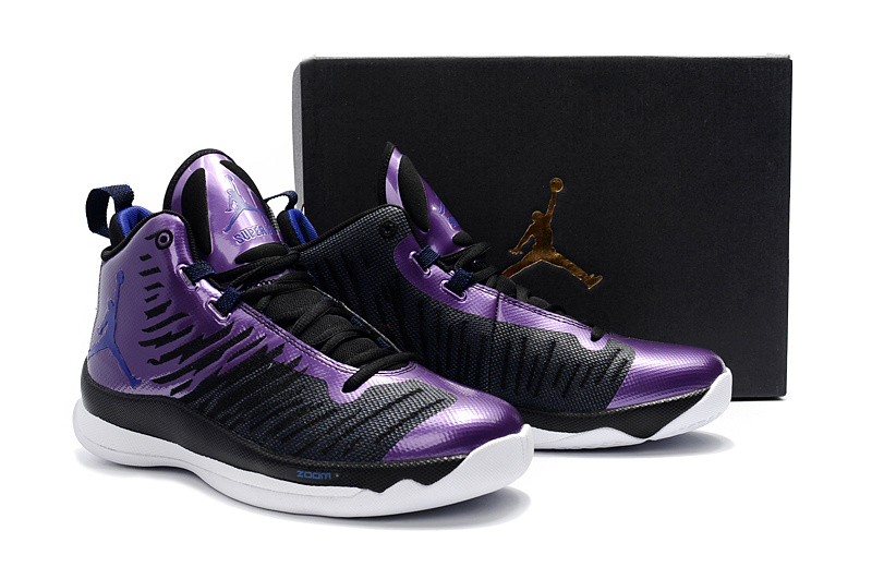 Jordan Extra.Fly Black Purple Shoes - Click Image to Close