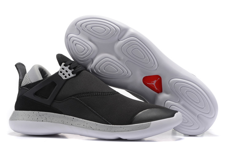 Jordan Fly 89 AJ4 Black Grey Running Shoes