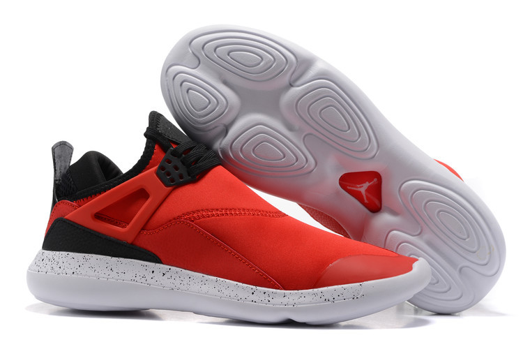 Jordan Fly 89 AJ4 Red Black Running Shoes