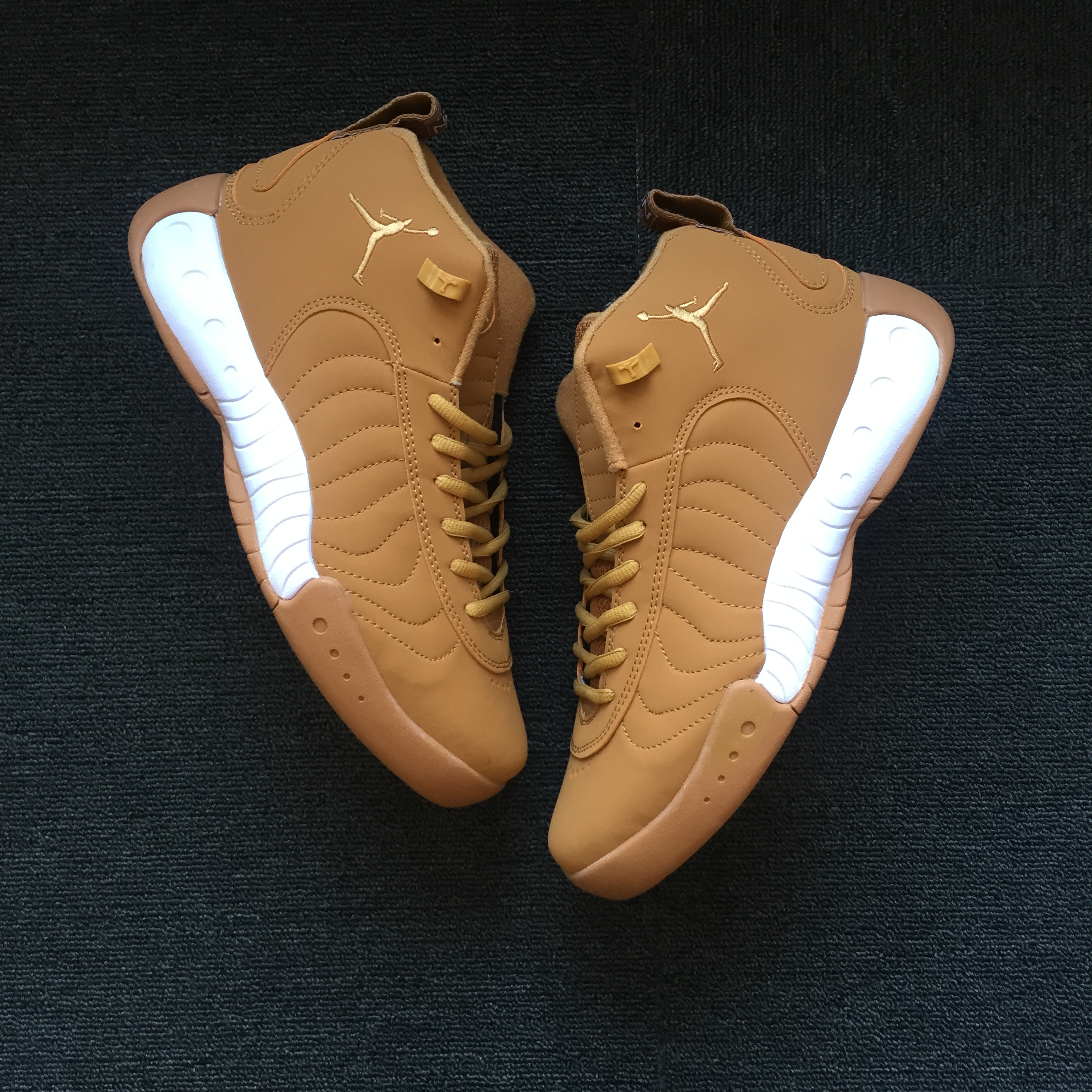 Jordan Jumpman Pro AJ12.5 Wheat Yellow Shoes