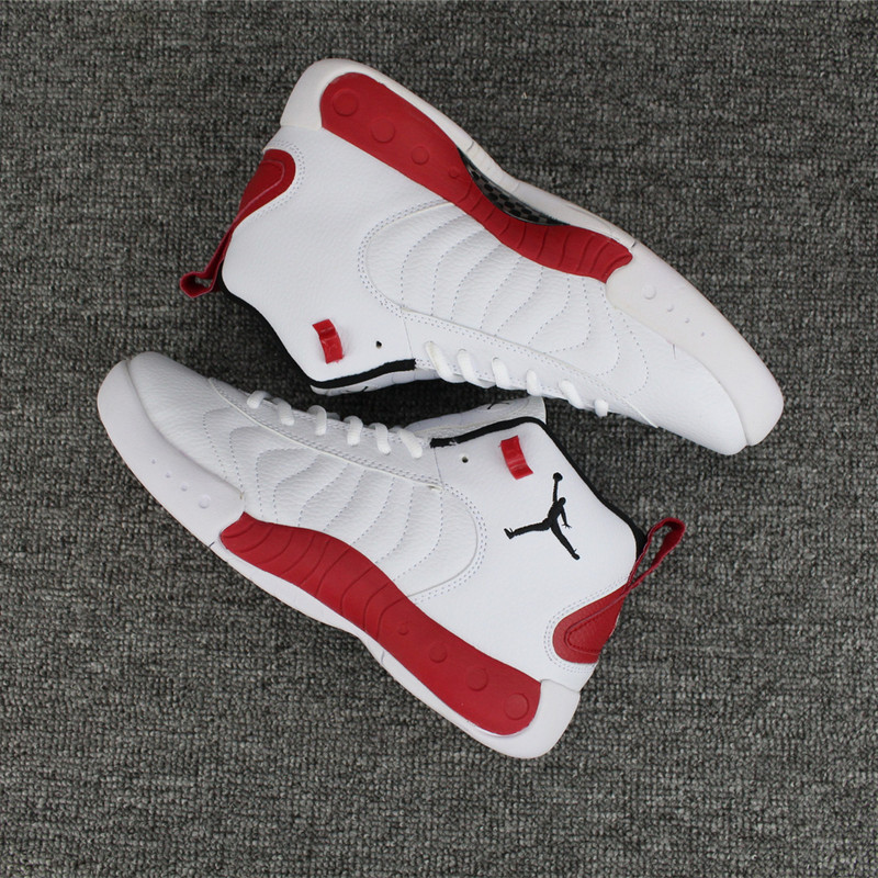 Jordan Jumpman Pro White Red Shoes