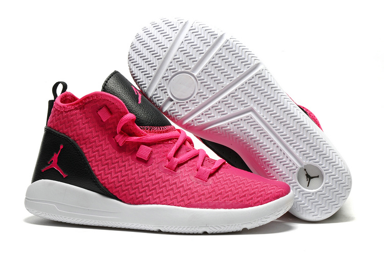 Jordan Reveal GS Pink Red Black White Shoes - Click Image to Close