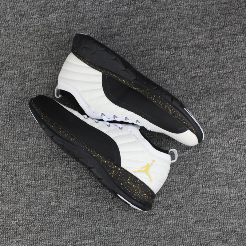 Jordan Trainer Prime White Black Yellow Shoes - Click Image to Close