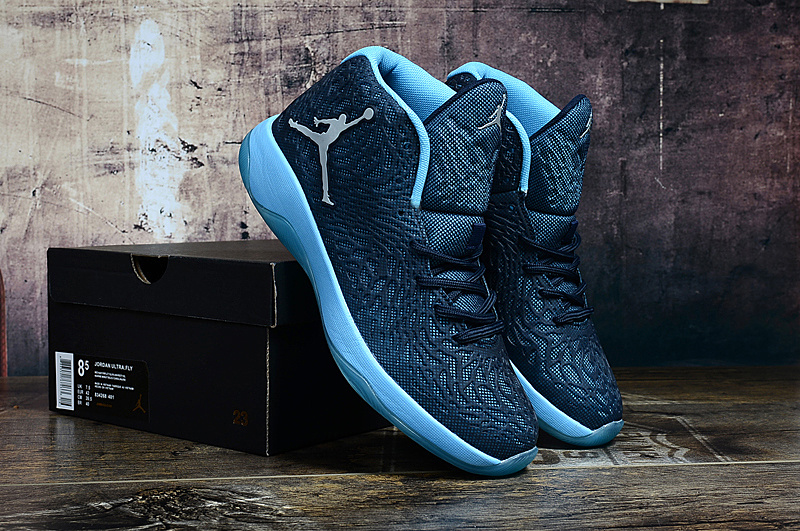 Jordan Ultra Fly Deep Blue Shoes - Click Image to Close