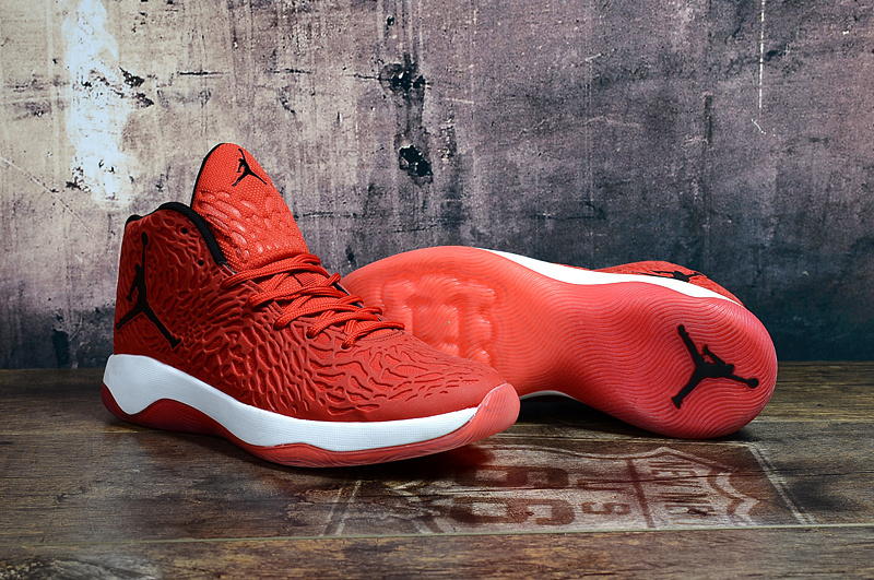 Jordan Ultra Fly Red White Shoes - Click Image to Close