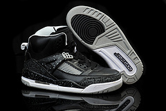 Kids Air Jordan Spizike 3.5 Black White Shoes
