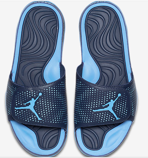 Men Jordan Hydro 5 Slide Sandals Roayl Blue