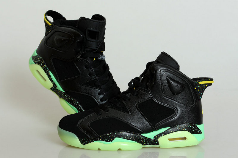 Midnight Jordan 6 Black Shoes For Women - Click Image to Close