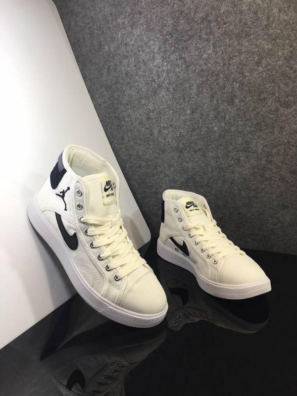 New 2016 Air Jordan 1 Black White Shoes - Click Image to Close